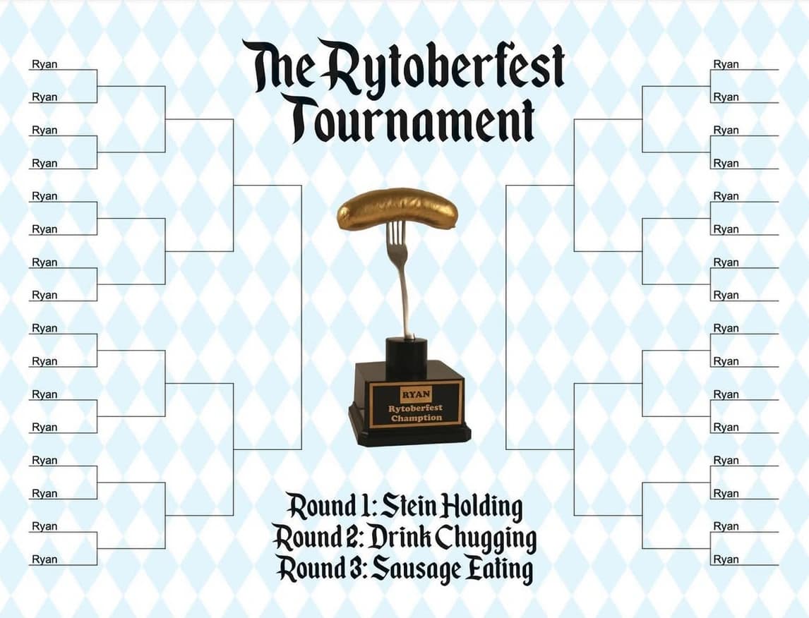 Rytoberfest Tournament Bracket