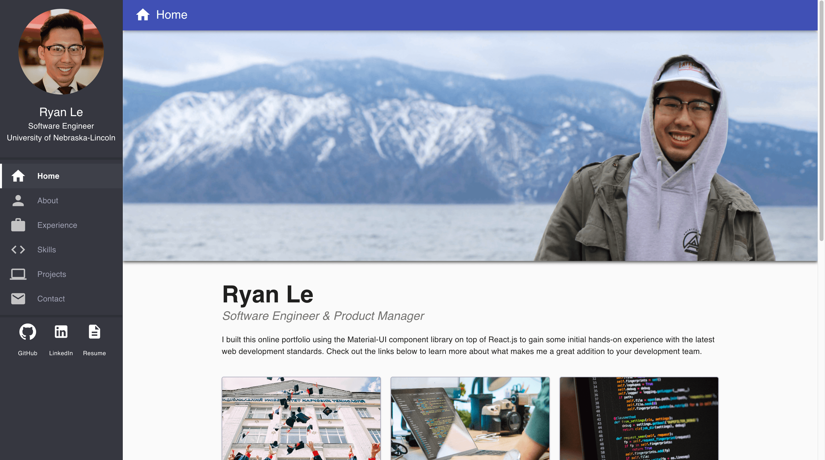 Legacy Portfolio Project